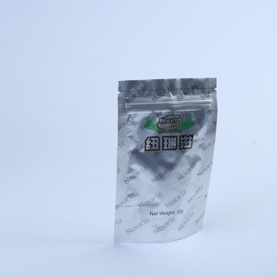 Matte ODM Zip Lock Stand Up Pouch BRC أكياس ورقية قابلة للإغلاق