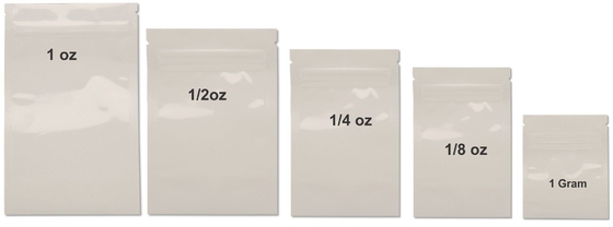 أكياس  Matte Laminating الحقائب 180mic الأطفال مقاومة أكياس الأسود والأبيض مايلر