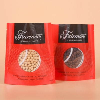 أكياس طعام قابلة للغلق يمكن وضعها في السماد ، 180mic ، أكياس حاجز قائم