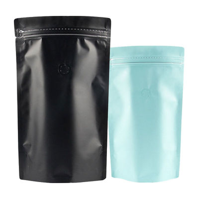 احباط الهواء صمام احباط القهوة أكياس التعبئة والتغليف مايلر زيبلوك الطباعة الحفر