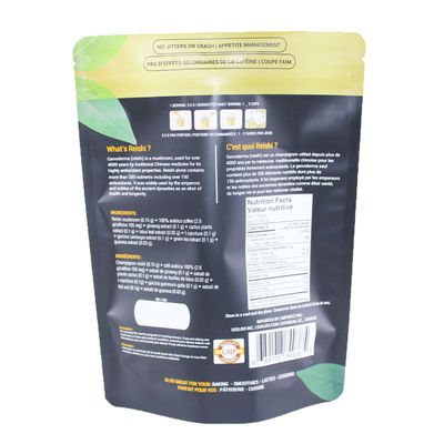 الوقوف التعبئة والتغليف البلاستيكية المخصصة الوقوف الحقيبة أكياس الوجبات الخفيفة